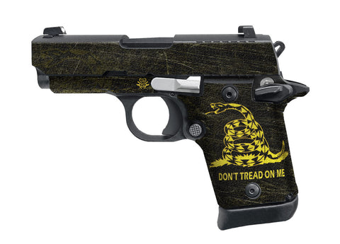 Sig Sauer P938 Decal Grip - Don't Tread On Me