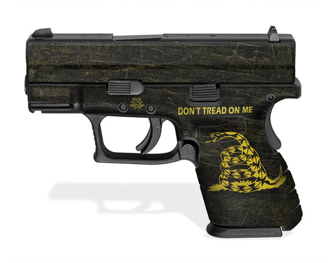 Springfield XD 3" Sub-Compact Decal Grips - Don't Tread On Me