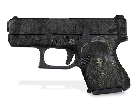 Glock 26 Decal Grip - Grim Reaper
