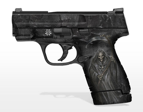 Decal Grip for S&W M&P 9mm/.40 Shield - Grim Reaper