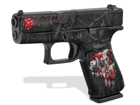 Glock 43X Decal Grip - The Joker