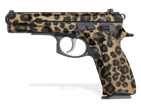CZ 75-B Decal Grip - Leopard Print