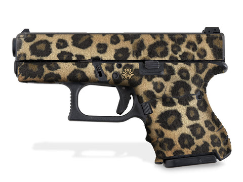 Glock 26 Decal Grip - Leopard Print