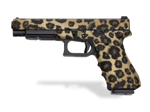 Glock 34 Decal Grip - Leopard Print