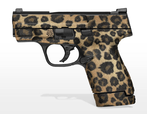 Decal Grip for S&W M&P 9mm/.40 Shield - Leopard Print