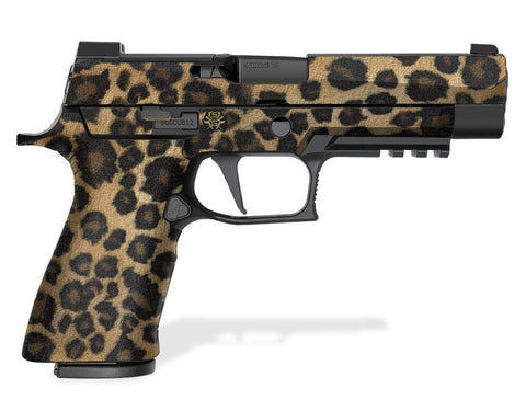 Sig P320 XFULL Decal Grip - Leopard Print