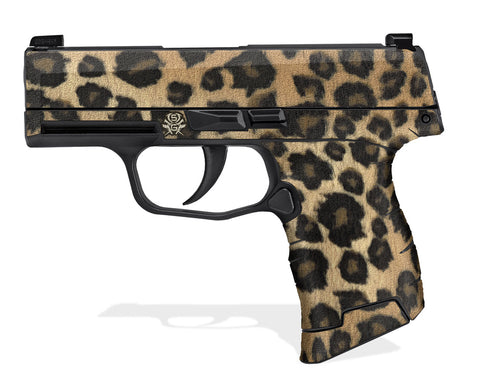 Sig P365 Micro-Compact Decal Grip - Leopard Print