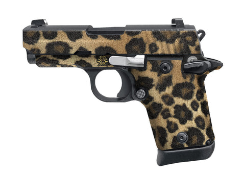 Sig Sauer P938 Decal Grip - Leopard Print