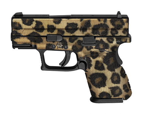 Springfield XD 3" Sub-Compact Decal Grips - Leopard Print