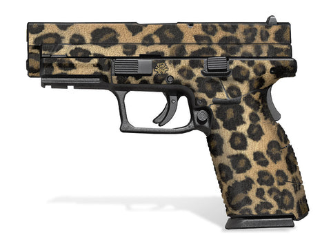 Springfield XD 4" Decal Grip (9mm/.40) - Leopard Print
