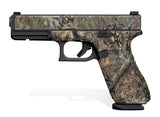 Glock 17 Gen 5 Decal Grip - Broken Oak