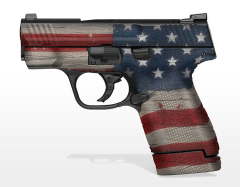 Decal Grip for S&W M&P 9mm/.40 Shield - Old Glory