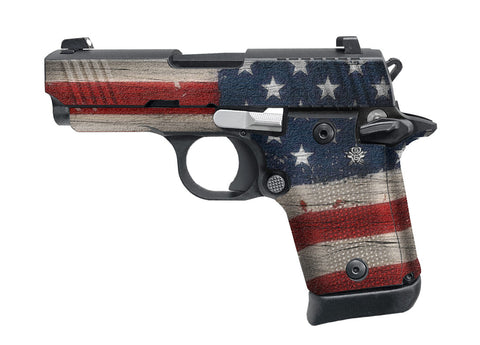 Sig Sauer P938 Decal Grip - Old Glory