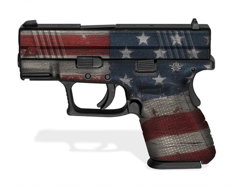 Springfield XD 3" Sub-Compact Decal Grip - Old Glory