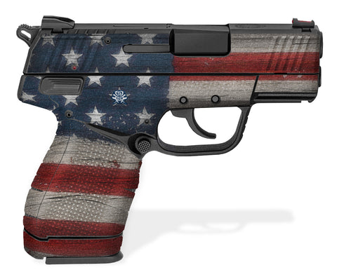 Springfield XD-E Compact 3.3" Decal Grips - Old Glory