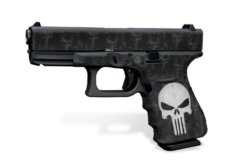 Glock 19 Gen 3 Decal Grip - The Punisher