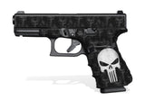 Glock 23 Gen 4 Decal Grip - The Punisher