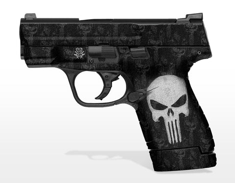 Decal Grip for S&W M&P 9mm/.40 Shield - Punisher