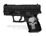 Springfield XD 3" Sub-Compact Decal Grip - Punisher