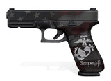 Glock 17 Decal Grip Gen 5 - Semper Fi