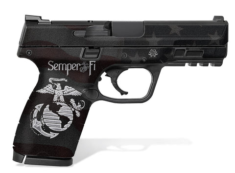Decal Grips for S&W M&P M2.0 Compact 9mm/.40 - Semper Fi