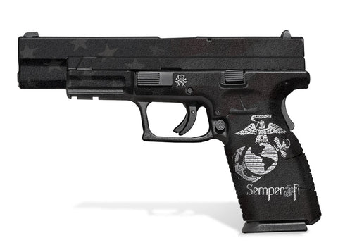 Decal Grip for Springfield XD 9mm/.40  5" - Semper Fi