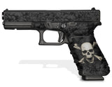 Glock 17 Gen 3 Decal Grip - Skull & Crossbones