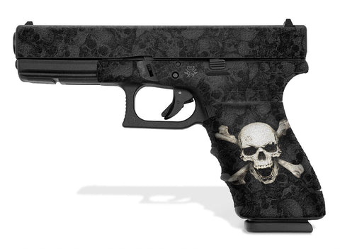 Glock 21 Gen 4 Decal Grip - Skull & Crossbones