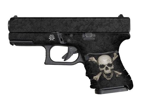 Glock 29SF Decal Grip - Skull & Crossbones