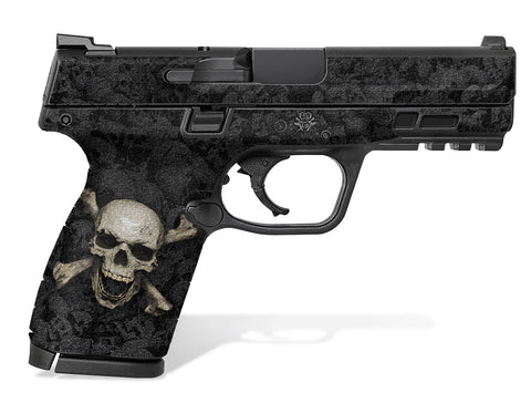 Decal Grips for S&W M&P M2.0 Compact 9mm/.40 - Skull & Crossbones