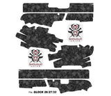Glock 26 Decal Grip - Skull Collector