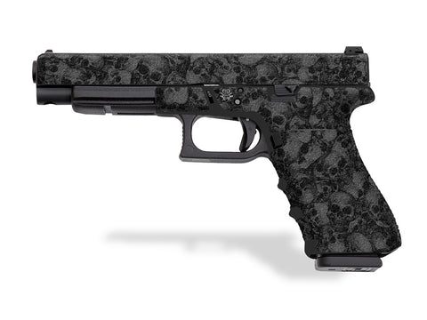 Glock 34 Decal Grip - Skull Collector
