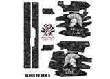 Glock 19 Gen 4 Decal Grip - Sparta