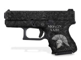Glock 26 Decal Grip - Sparta / Molon Labe