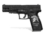 Decal Grip for Springfield XD .45  5" - Sparta / Molon Labe