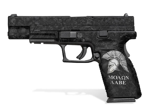 Decal Grip for Springfield XD 9mm/.40  5" - Sparta / Molon Labe