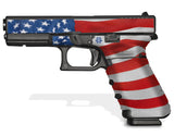 Glock 22 Gen 3 Decal Grip - Stars & Stripes