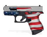 Glock 43 Decal Grip - Stars & Stripes