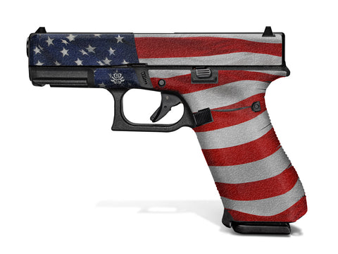Glock 45 Decal Grip - Stars & Stripes