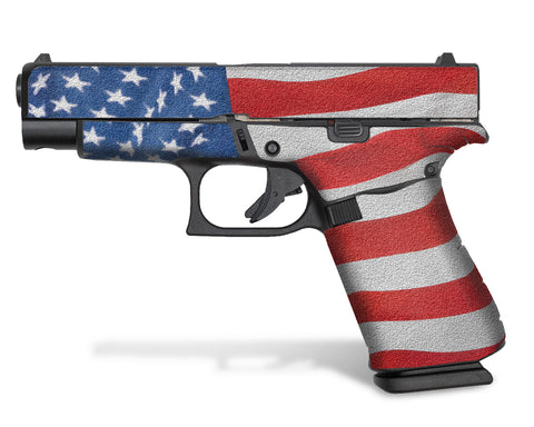 Glock 48 Decal Grip - Stars & Stripes