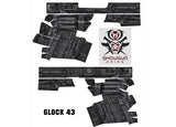 Glock 43 Decal Grip - Steampunk