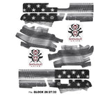 Glock 26 Decal Grip - Subdued