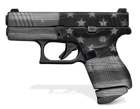 Glock 42 Decal Grip - Subdued