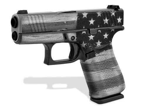 Glock 43X Decal Grip - Subdued