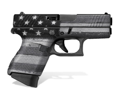 Glock 43 Decal Grip - Subdued
