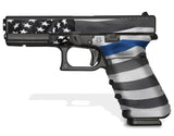 Glock 22 Gen 4 Decal Grip - Thin Blue Line