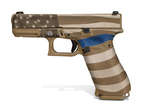 Decal Grip for Glock 19X - Thin Blue Line