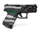 Glock 43 Decal Grip - Thin Green Line