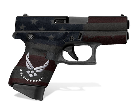 Glock 43 Decal Grip - US Air Force