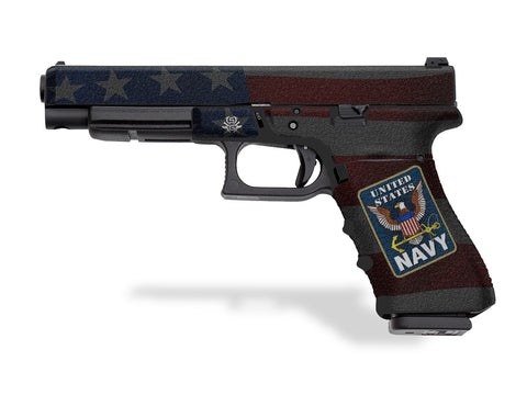 Glock 35 Decal Grip - US Navy